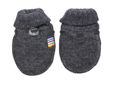 Joha coke melange mittens merino wool  